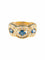 Bague 52 Bague entrelacs Saphirs 58 Facettes