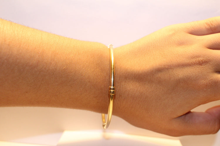 Bracelet Bracelet Jonc 4 motifs 58 Facettes 10641