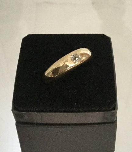 Bague 54 Bague en Or jaune & diamant 58 Facettes