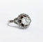 Bague 51 Bague marguerite ancienne diamants 58 Facettes 1-728/3