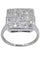 Bague BAGUE MODERNE PAVAGE DIAMANTS 58 Facettes 058501