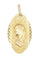 Pendentif MÉDAILLE VIERGE ANCIENNE 58 Facettes 050061