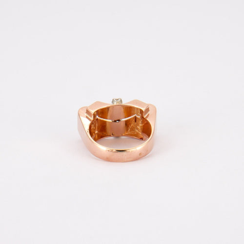 Bague 47 Bague Tank Diamants 58 Facettes
