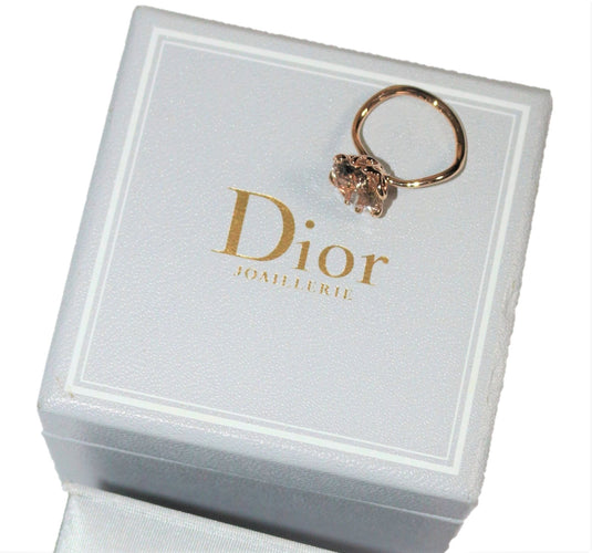 Bague DIOR bague « OUI » morganite sur or rose 58 Facettes 422