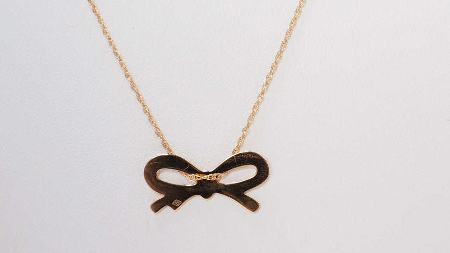 Collier GINETTE NY - Collier Bow or rose 58 Facettes 27887