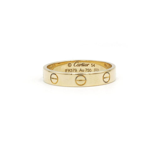 Bague 54 Bague LOVE - CARTIER 58 Facettes 230255R
