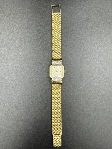 Montre OMEGA - Montre vintage 1950, or et diamants 58 Facettes