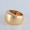 Bague 52 CARTIER - gros anneau en or jaune 58 Facettes