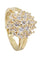 Bague BAGUE MODERNE PAVAGE DIAMANTS 58 Facettes 058891