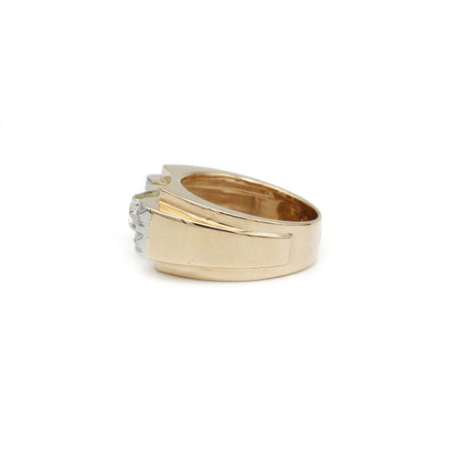 Bague 52 Bague TANK - Or Et Diamants 58 Facettes 230358R