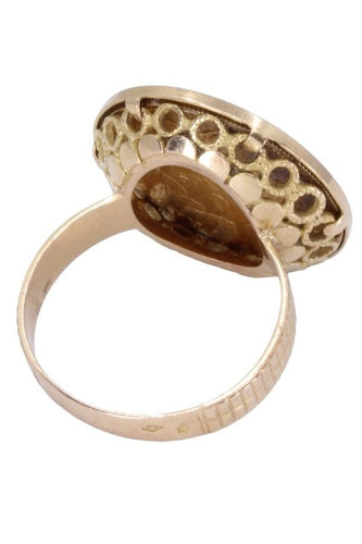Bague 55 Bague pièce 10 francs Or Napoléon III 58 Facettes 077071