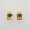 Boutons de manchette Boutons de Manchette Or Jaune Pierre Fine 58 Facettes