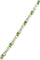 Bracelet BRACELET MODERNE ÉMERAUDES 58 Facettes 043711