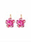 Boucles d'oreilles Boucles d'oreilles Rubis birmans Diamants 58 Facettes
