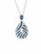 Pendentif Pendentif sur chaîne Saphirs et Diamants 58 Facettes