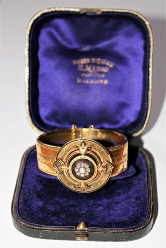 Bracelet Bracelet en or jaune Napoléon III dans son écrin 58 Facettes 428