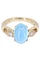 Bague BVLGARI - BAGUE TOPAZE CABOCHON ET DIAMANTS 58 Facettes 075191