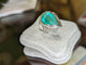 Bague Bague sertie d'une émeraude de Colombie certifiée 58 Facettes