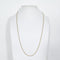Collier Chaîne Torsadée en or 58 Facettes