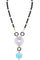 Collier COLLIER ONYX, TURQUOISE ET DIAMANTS 58 Facettes 068441
