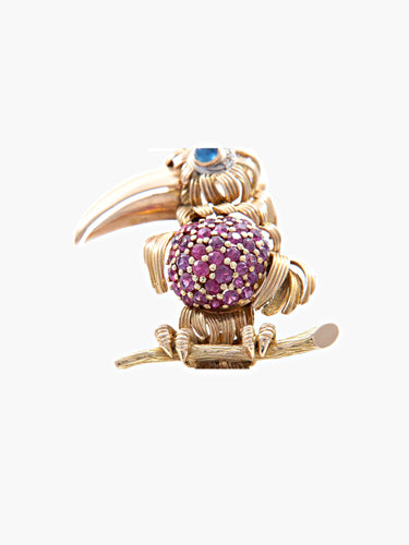 Broche Broche Toucan 58 Facettes