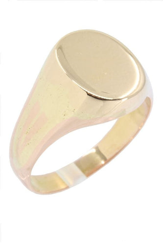 Bague CHEVALIÈRE MODERNE 2 ORS 58 Facettes 039461