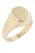 Bague CHEVALIÈRE MODERNE 2 ORS 58 Facettes 039461