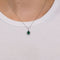 Pendentif Pendentif Emeraude & diamants 58 Facettes FL236
