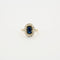 Bague 53 Bague Pompadour Or jaune Platine Saphir Diamants 58 Facettes