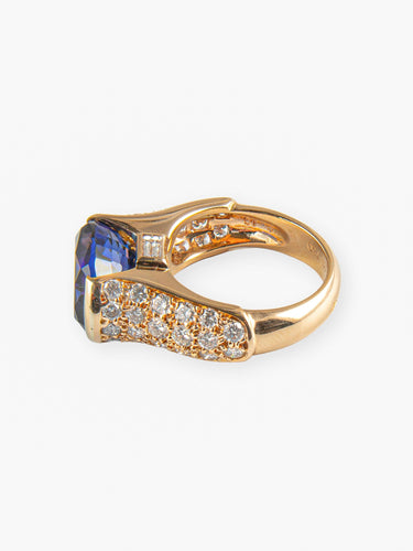 Bague 52 Bague OJ PERRIN Tanzanite et Diamants 58 Facettes