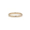 Bague 51 Demi Alliance en Or rose & Diamants 58 Facettes 230132R