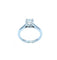 Boucles d'oreilles 46 Cartier. Solitaire 1895, platine et diamant GIA 58 Facettes