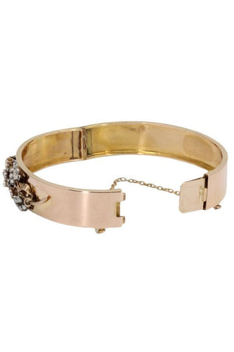 Bracelet BRACELET NAPOLÉON III PERLES ET DIAMANT 58 Facettes 041981