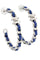 Boucles d'oreilles CRÉOLES SIGNÉES CHANEL EN CUIR 58 Facettes 051711