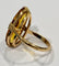 Bague 57 Sublime bague citrine orangé 58 Facettes