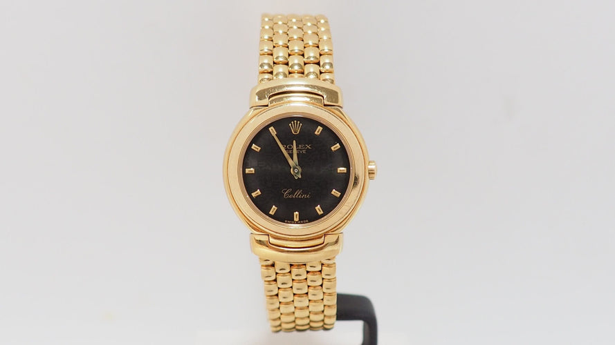 Montre ROLEX - Montre Cellini or jaune 58 Facettes 32355
