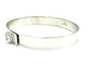 Bracelet DINH VAN. Bracelet Cube Serrure or blanc diamants 58 Facettes