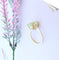 Bague Bague Béryl vert Or Jaune 58 Facettes AA 1516