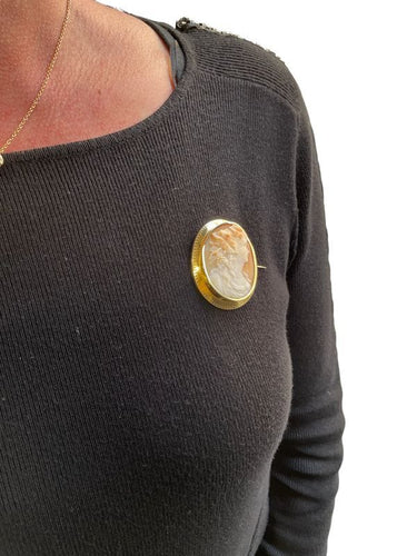 Broche BROCHE CAMÉE ANCIENNE 58 Facettes 058871
