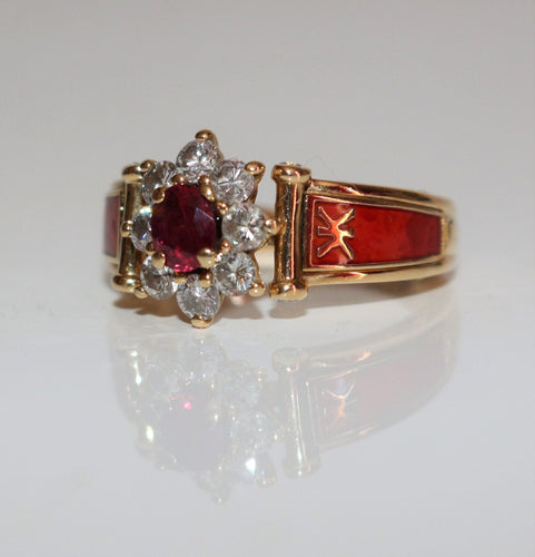Bague Korloff Bague Rubis collection Enamel 58 Facettes 486