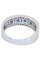 Bague BAGUE MODERNE SAPHIRS ET DIAMANTS 58 Facettes 058721