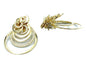 Boucles d'oreilles DE GRISOGONO - boucles d’oreilles or jaune et diamants 58 Facettes