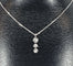 Pendentif Pendentif Or blanc Diamants 58 Facettes AB246