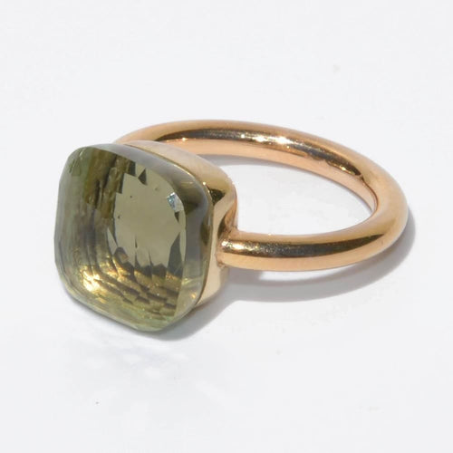 Bague 55 Pomellato - Bague Nudo Maxi en Prasiolite 58 Facettes