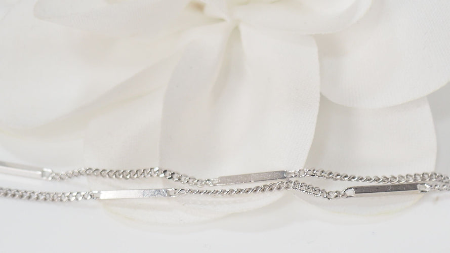 Pendentif Collier cœur en or blanc et diamants 58 Facettes 31990