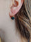 Boucles d'oreilles DORMEUSES ANCIENNE EN JAIS 58 Facettes 081681