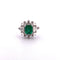 Bague Bague diamants et émeraude 58 Facettes