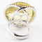 Bague 53 Bague Or Limonite et Diamants 58 Facettes