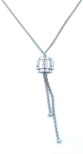Collier PIAGET. Collier Possession or blanc et diamants 58 Facettes