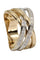 Bague 54 BAGUE ENTRELACÉE DIAMANTS 58 Facettes 053941